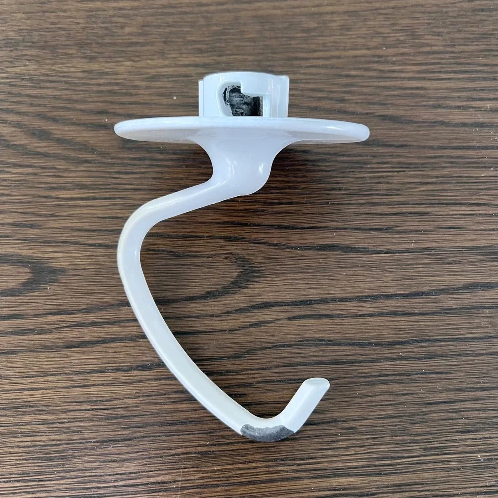 Kitchenaid Coated C-Dough Hook Attachment for Stand Mixer Replacement Part- FLAW